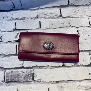Brand New Berry Coach Wallet